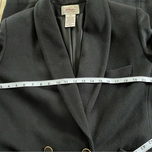 Black Double-Breasted Blazer - Picture 4 of 16